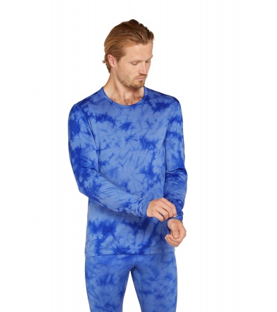 Блуза Icebreaker M's 200 Oasis LS Crewe Thermal Top Cloud Dye Winter 2025