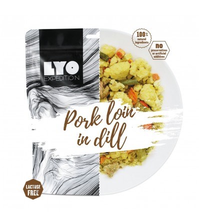 Свинско филе с копъров сос LYO Pork Loin in Dill Sauce 500g