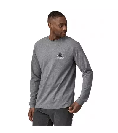 Блуза Patagonia LS Chouinard Crest Responsibili-Tee M's