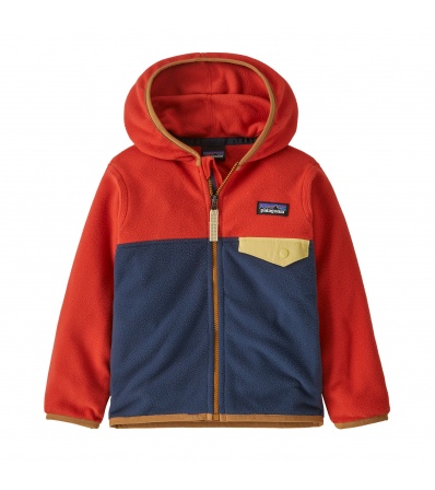 Детски Полар Patagonia Baby Micro D Snap-T Fleece Jacket