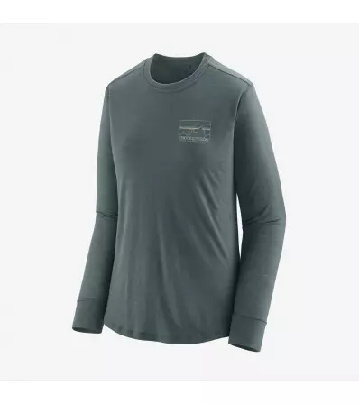 Блуза Patagonia W's Long-Sleeved Capilene Cool Merino Graphic Shirt