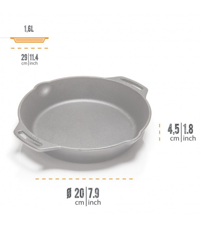 Тиган с две дръжки Petromax Fire Skillet FP25H With Two Handles