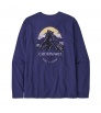 Блуза Patagonia LS Chouinard Crest Responsibili-Tee M's